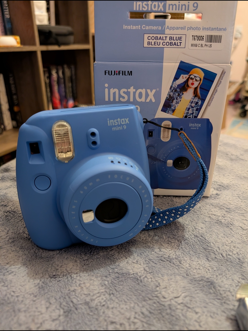 Fujifilm instax mini 9 Instant Camera in Cobalt Blue